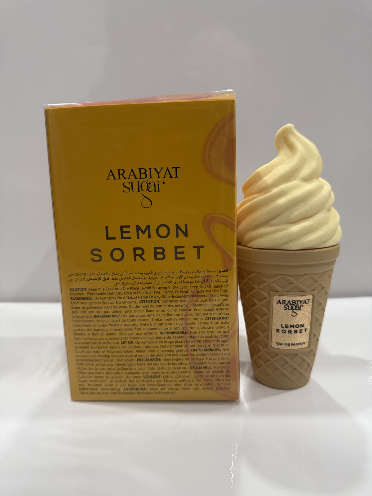 ARABIYAT PRESTIGE SUGAR LEMON SORBET U EDP 3.4 OZ